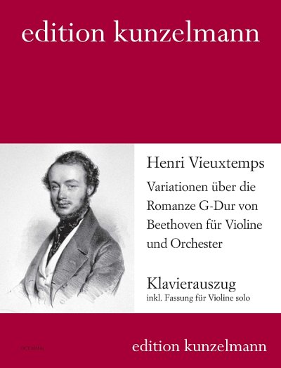 H. Vieuxtemps: Variationen über die Romanze G-D, VlOrch (KA)