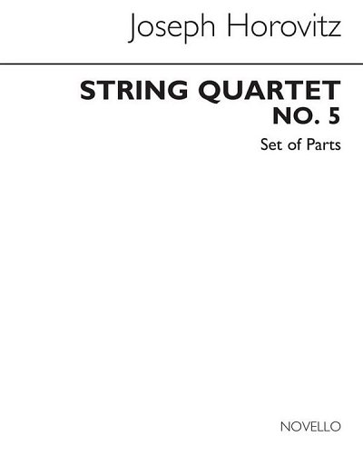 J. Horovitz: String Quartet No. 5, 2VlVaVc (Stsatz)