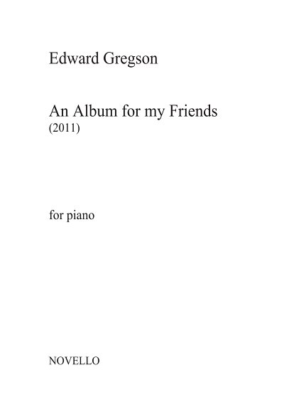 E. Gregson: An Album for my Friends, Klav