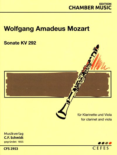 W.A. Mozart: Sonate KV 292 , KlarVla