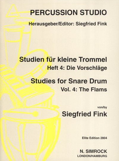 S. Fink: Studien für kleine Trommel 4, Kltr
