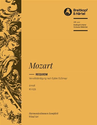 W.A. Mozart: Requiem d-moll KV 626, 4GesGchOrchO (HARM)
