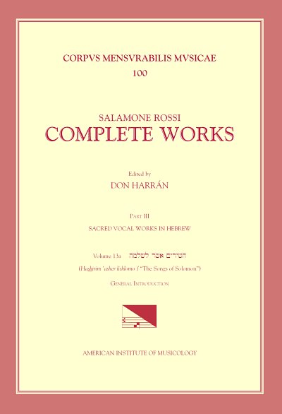 S. Rossi: Complete Works 3