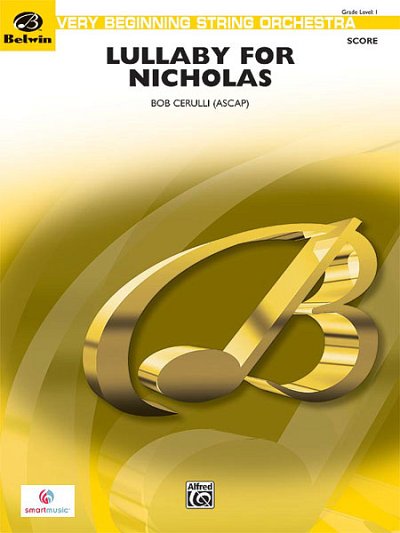 B. Cerulli: Lullaby for Nicholas, Stro (Pa+St)
