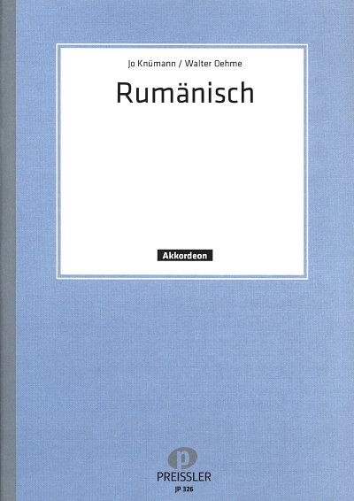 AQ: J. Knuemann: Rumaenisch (B-Ware)