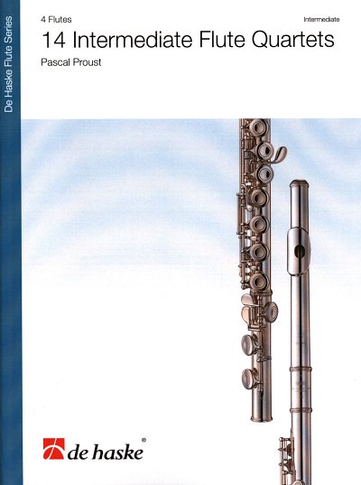 P. Proust: 14 Intermediate Flute Quartets, 4Fl (Pa+St)