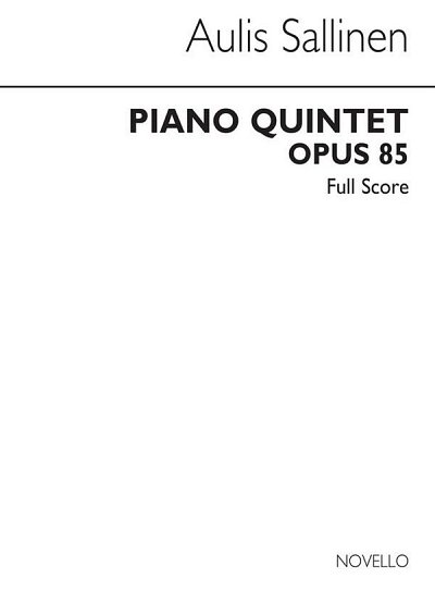 A. Sallinen: Piano Quintet Op.85 (Part.)
