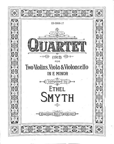 E.M. Smyth: Stringquartet e-minor, 2VlVaVc