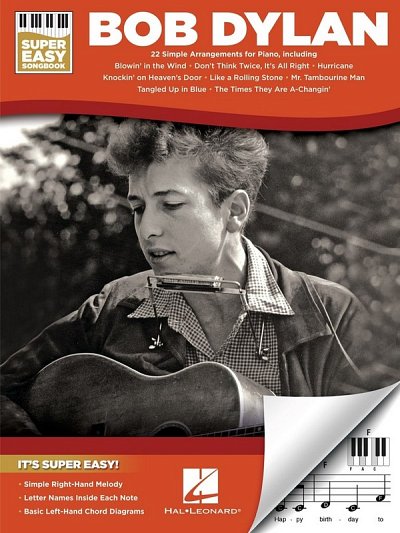 Bob Dylan - Super Easy Songbook, Klav