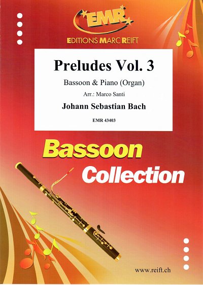 J.S. Bach: Preludes Vol. 3, FagKlav/Org