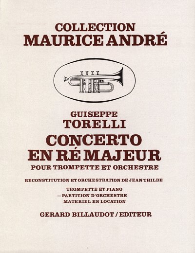 G. Torelli: Concerto en Ré Majeur, TrpOrch (Part.)