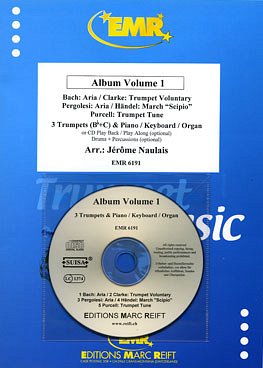 J. Naulais: Album Volume 1, 3TrpKlav (+CD)