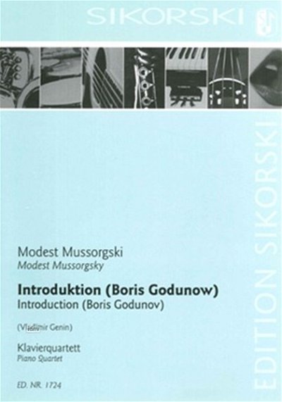 M. Mussorgski: Introduktion aus der Ope, VlVlaVcKlav (Pa+St)