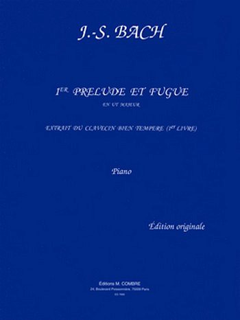 J.S. Bach: Prélude et fugue n°1 en ut maj., Klav