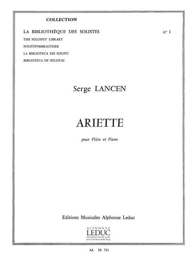 S. Lancen: Ariette, FlKlav (KlavpaSt)