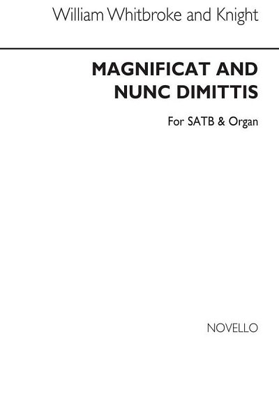 Magnificat And Nunc Dimittis Faux Bourdon, GchOrg (Chpa)