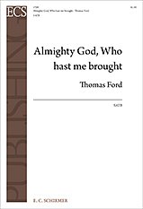 T. Ford: Almighty God, Who hast me brought, Gch;Klav (Chpa)