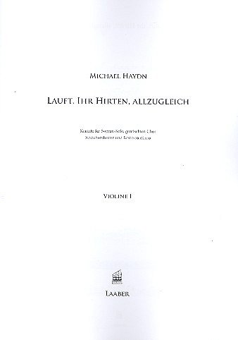M. Haydn: Lauft Ihr Hirten Allzugleich (Vl2)