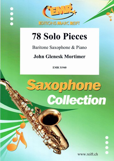 J.G. Mortimer: 78 Solo Pieces, BarsaxKlav