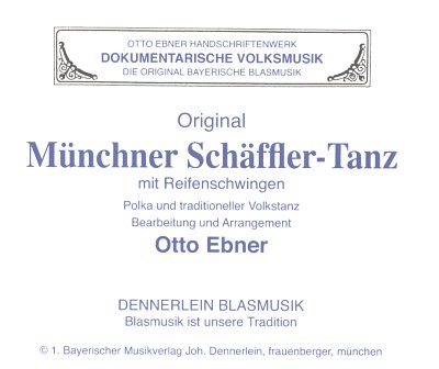 Münchner Schäfflertanz mit Reifenschwingen, Blask (Stsatz)