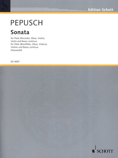 Pepusch, John Christopher: Sonata C-Dur