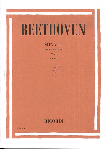 L. van Beethoven: Sonate vol. 1