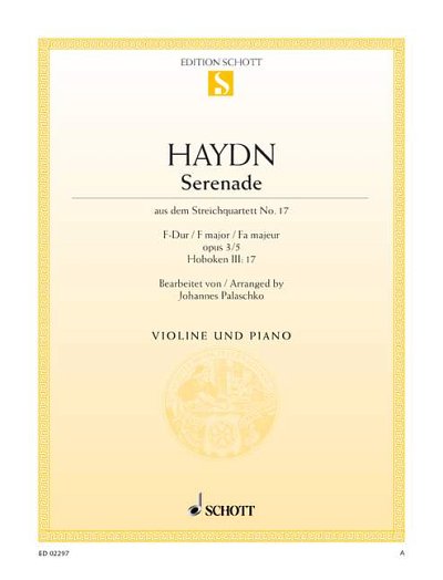 DL: J. Haydn: Serenade, VlKlav