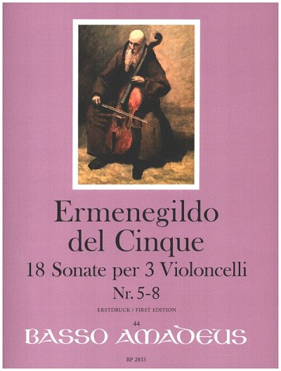 E.d. Cinque: 18 Sonaten 2, 3Vc (Pa+St)