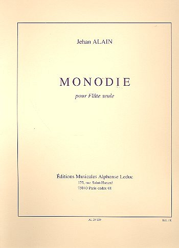Monodie, Fl