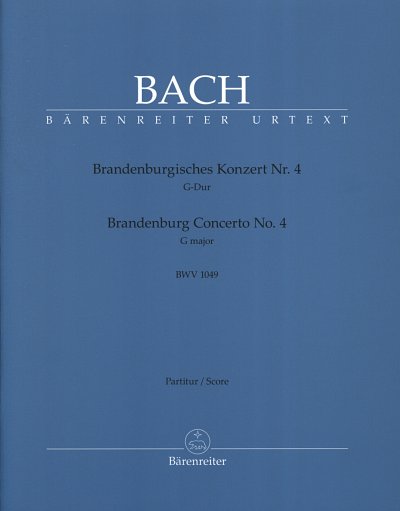 J.S. Bach: Brandenburgisches Konzert Nr. 4 G, Barorch (Part)