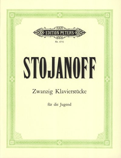 W. Stojanoff: 20 Klavierstücke für die Jugend, Klav