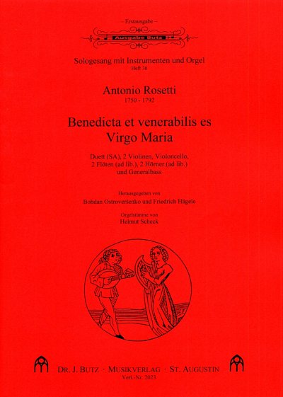 A. Rosetti: Benedicta Et Venerabilis Es Virgo Maria