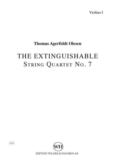 String Quartet No.7 'The Extinguishable', 2VlVaVc (Stsatz)