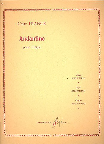 C. Franck: Andantino, Org