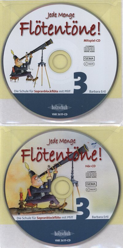 B. Ertl: Jede Menge Flötentöne! 3, SBlf (2CDs)