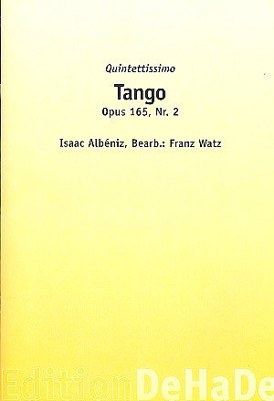 I. Albéniz: Tango op. 165/2, Varens5;S (Part(C)+St)
