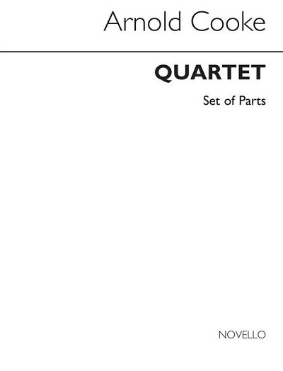 A. Cooke: Quartet (Parts)