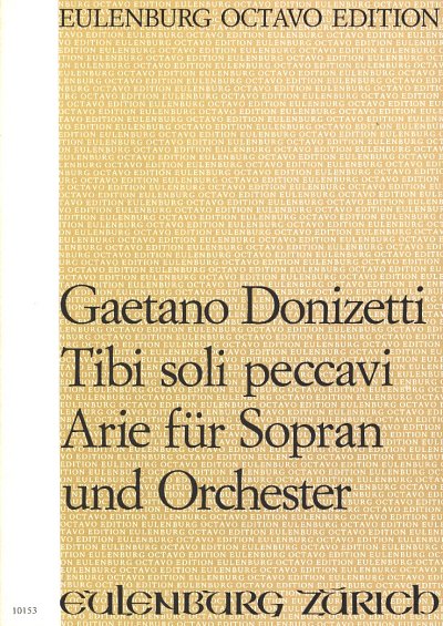 G. Donizetti: Tibi soli peccavi F-Dur (Part.)