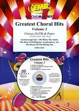 T. Barclay: Greatest Choral Hits Volume 3, GchKlav (+CD)