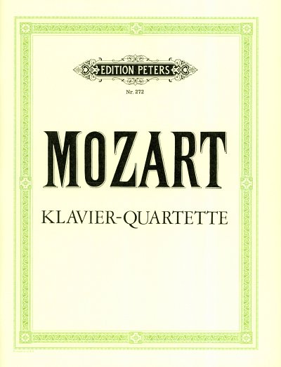 W.A. Mozart: Klavierquartette, VlVlaVcKlav (KlavpaSt)