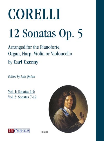 AQ: A. Corelli: 12 Sonatas op. 5/1-6 (Part.) (B-Ware)