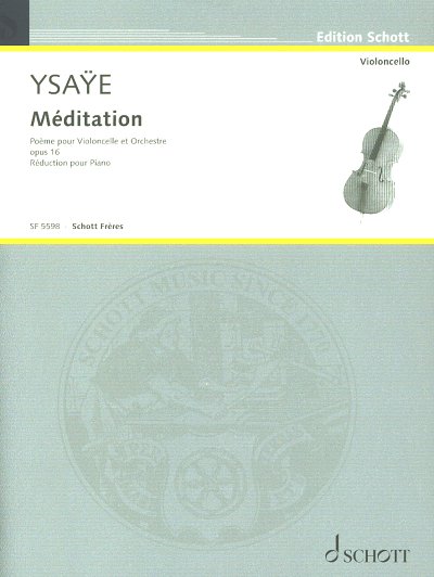 E. Ysaÿe: Méditation op. 16 , VcOrch (KASt)