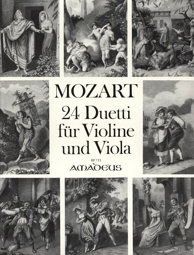 W.A. Mozart: 24 Duetti, VlVla (Stsatz)