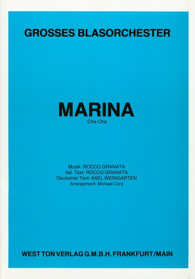 Marina, Blask (Stsatz)