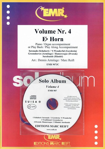 D. Armitage: Solo Album Volume 04, HrnKlav/Org (+CD)