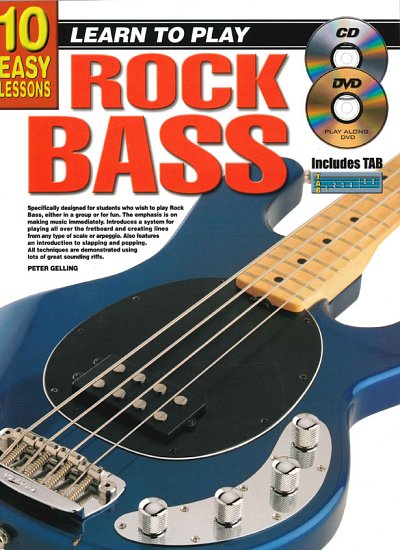Learn To Play Rock Bass (+CD+DVD)