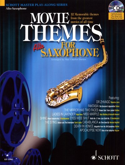 Movie Themes for Alto Saxophone