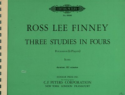 R.L. Finney: 3 Studies In Fours