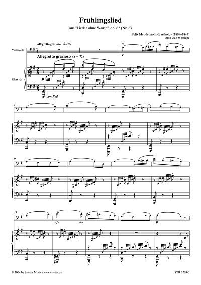 DL: F. Mendelssohn Bartholdy: Fruehlingslied aus 