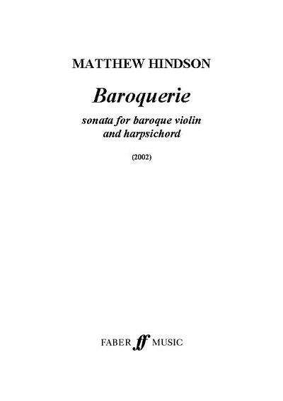 DL: M. Hindson: Baroquerie, VlCemb